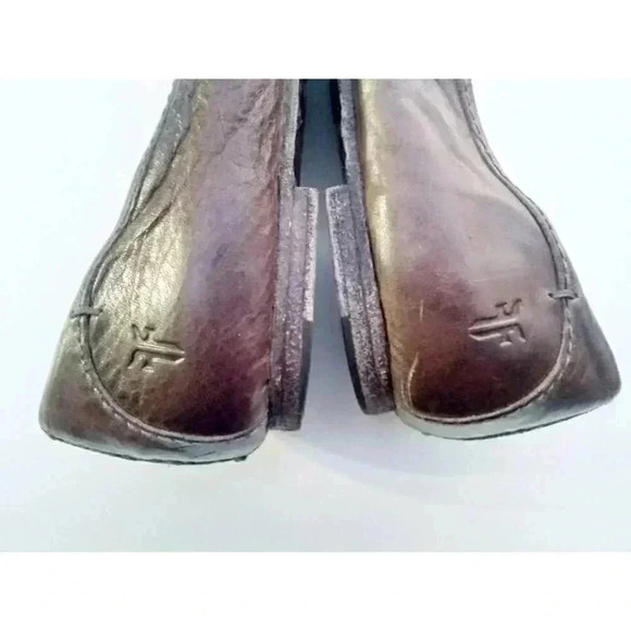 Frye Womens Alicia Ballet Flats Shoes Brown Slip On Pointed Toe 8 M - Picture 3 of 7
